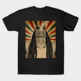 Tyrone William Griffin Jr. // Photo Vintage Retro Look Fan Design T-Shirt